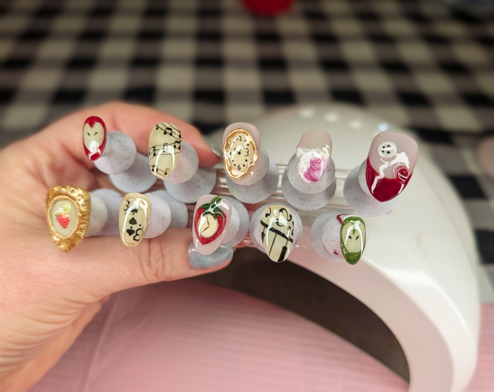 Espresso Martini nail set